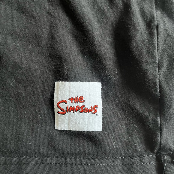 The Simpsons Freeze Max Electrocuted Bart T-Shirt ELECTROBART rare - Picture 5 of 7